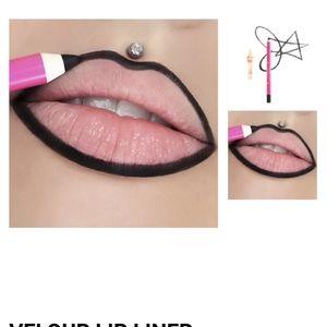 Velour lip liner